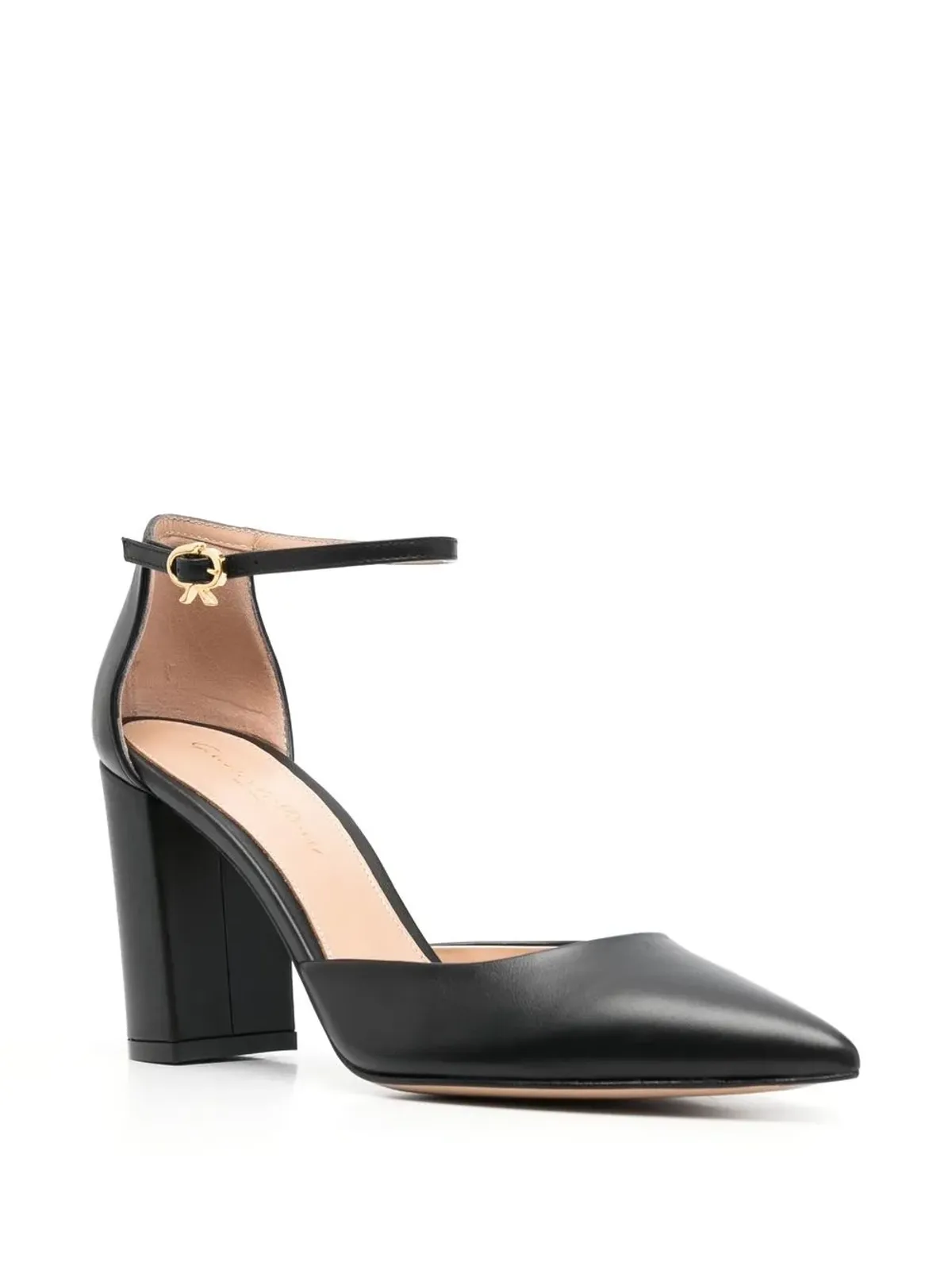 Gianvito Rossi パイパー アンクレット レザー パンプス - 画像2