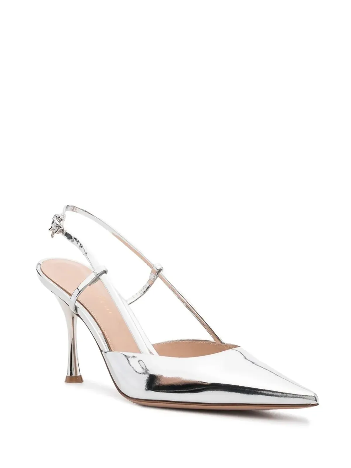 Gianvito Rossi リボン スリングバックパンプス - 画像2