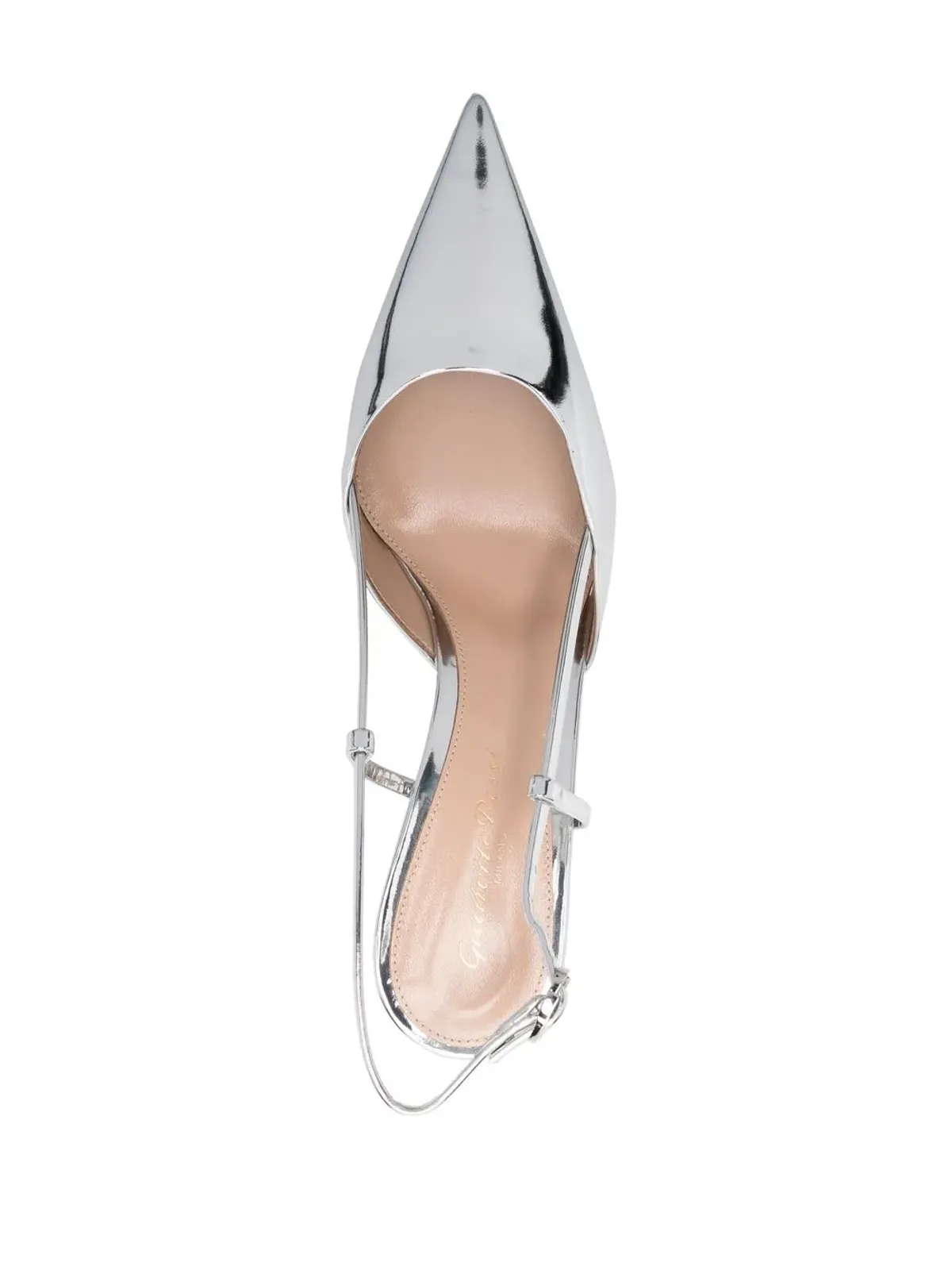 Gianvito Rossi リボン スリングバックパンプス - 画像4