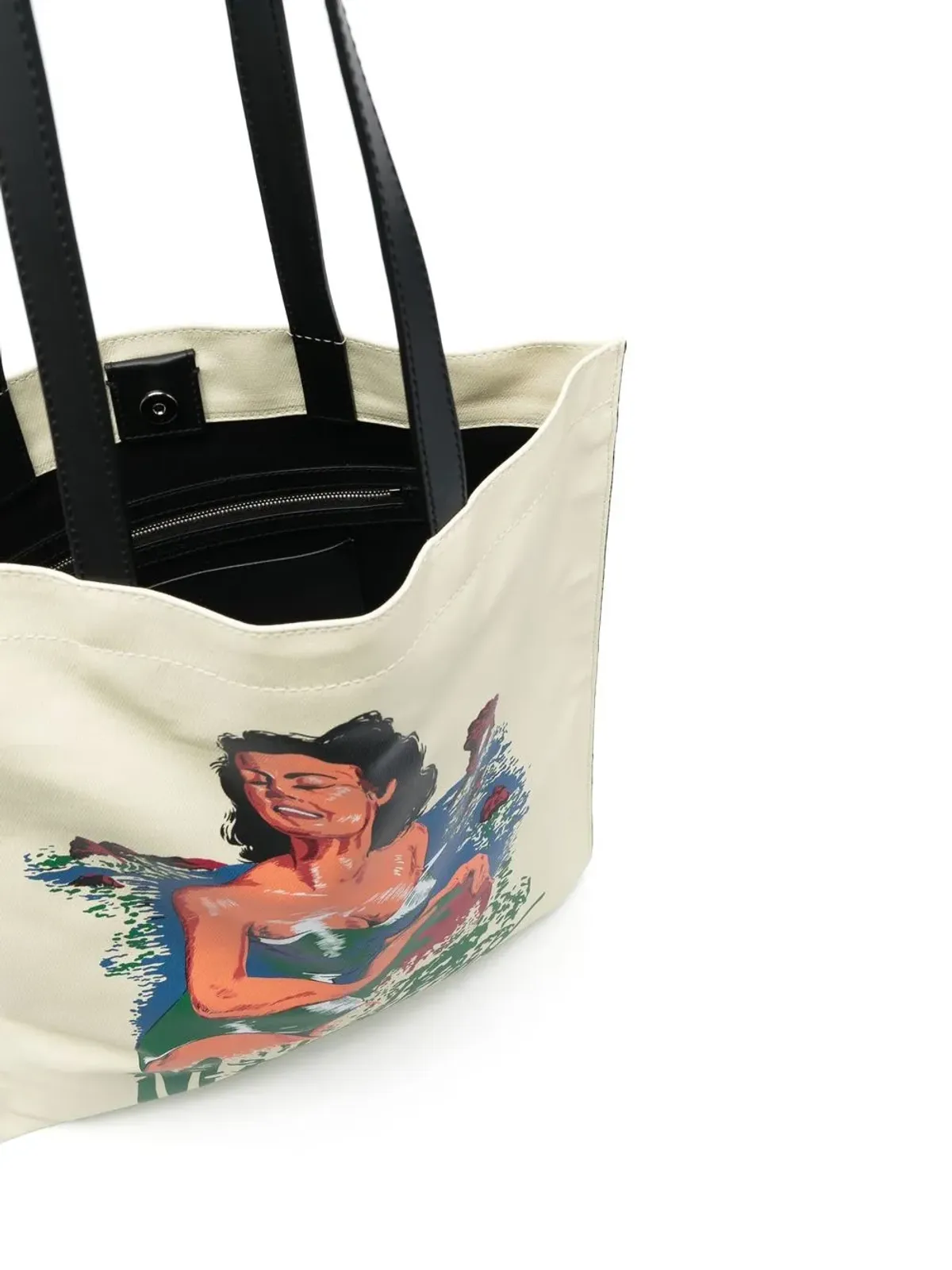Moschino イラストプリント トートバッグ - 画像5