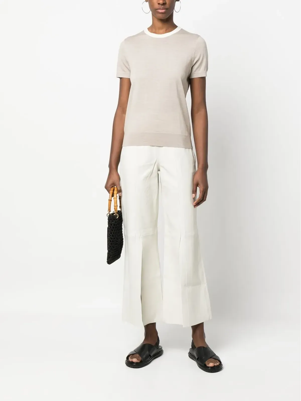 By Malene Birger フレアハイウエストパンツ - 画像2