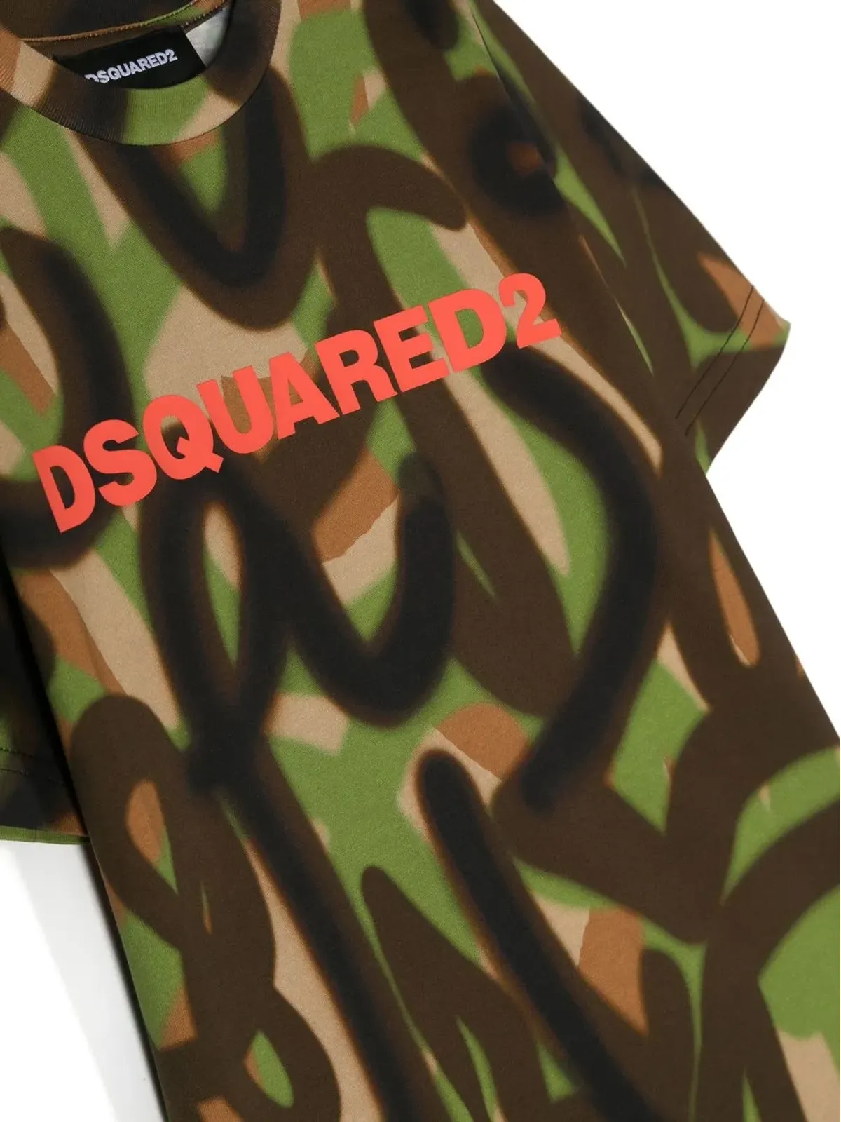 DSQUARED2 KIDS オールオーバー プリントTシャツ - 画像3
