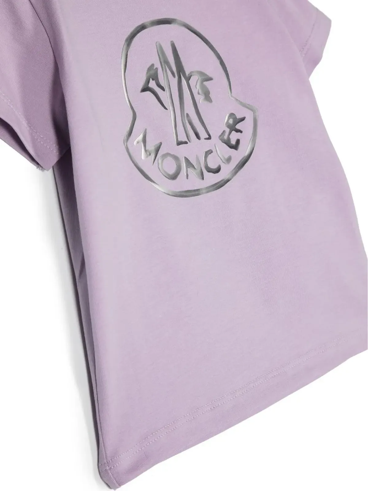 Moncler Enfant ロゴプリント半袖Tシャツ - 画像3