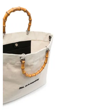 Jil Sander バンブーハンドル トートバッグ - サムネイル5