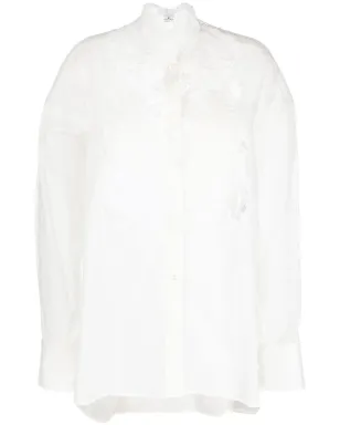 Ermanno Scervino コードドレース長袖シャツ - サムネイル1