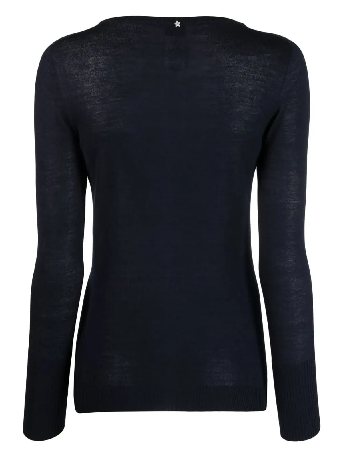 Lorena Antoniazzi slim-fit cashmere jumper - Blue - 画像2