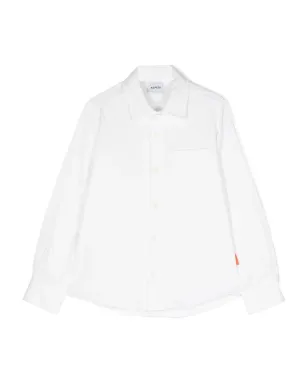 Aspesi Kids 胸ポケット コットンTシャツ（ホワイト） - サムネイル1