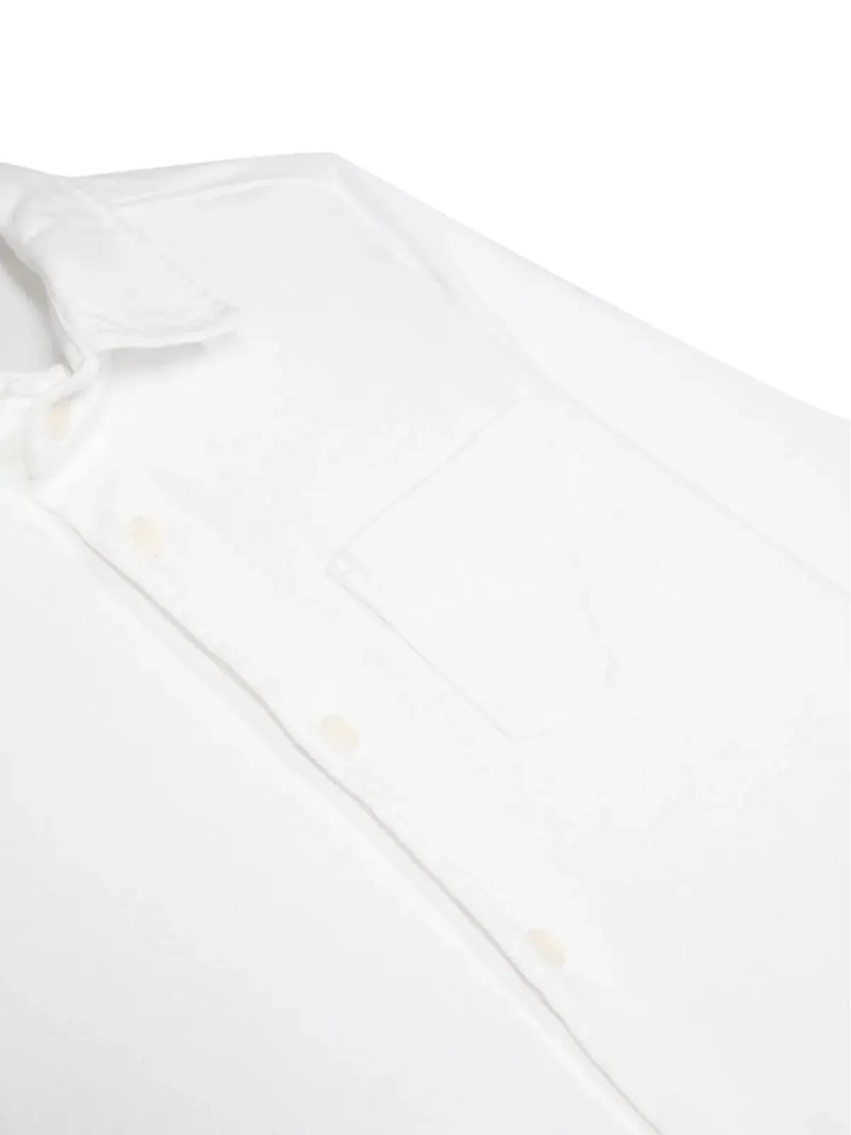 Aspesi Kids 胸ポケット コットンTシャツ（ホワイト） - 画像3