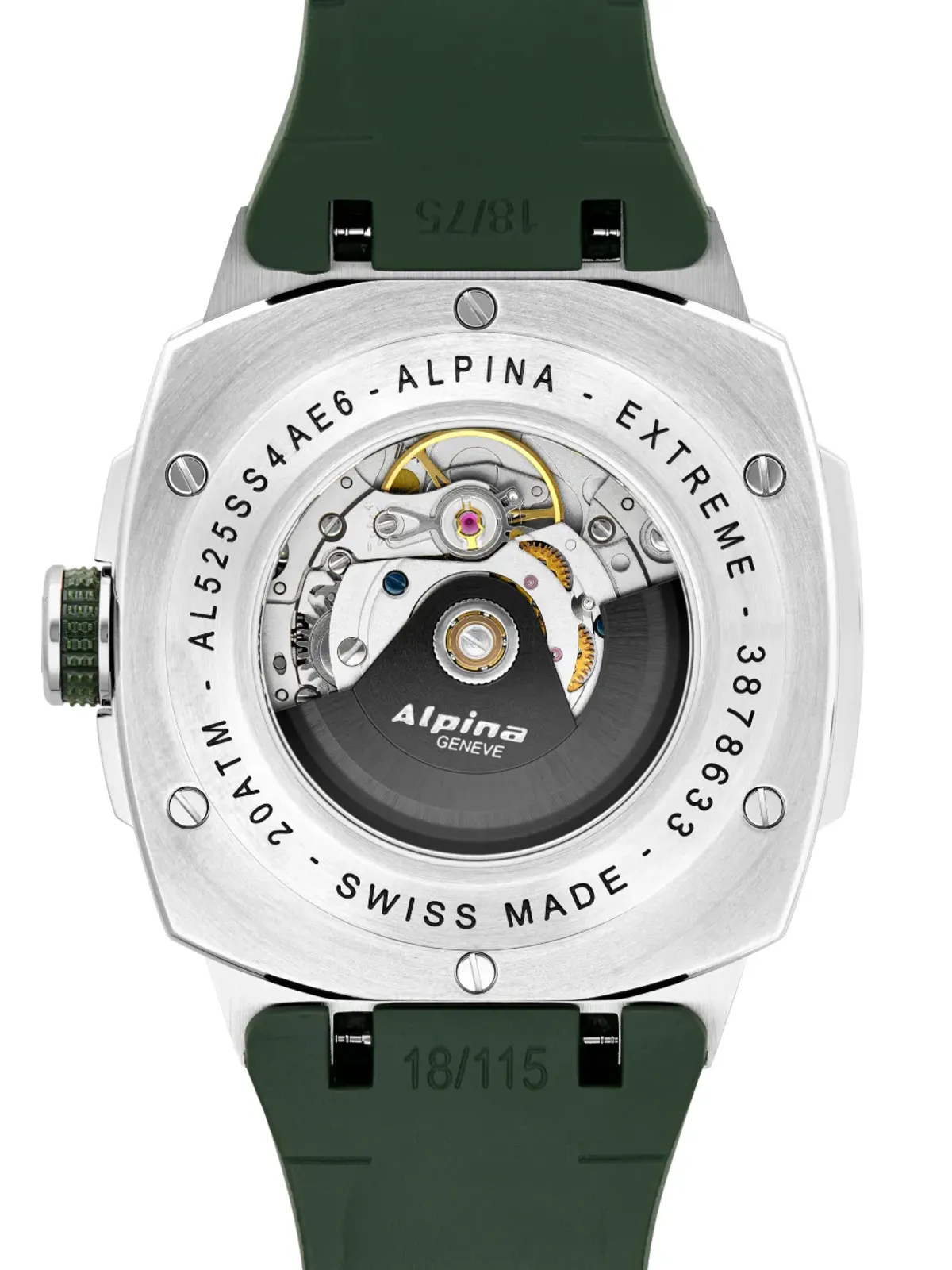 Alpina アルピナー エクストリーム オートマチック - グリーン - 画像3