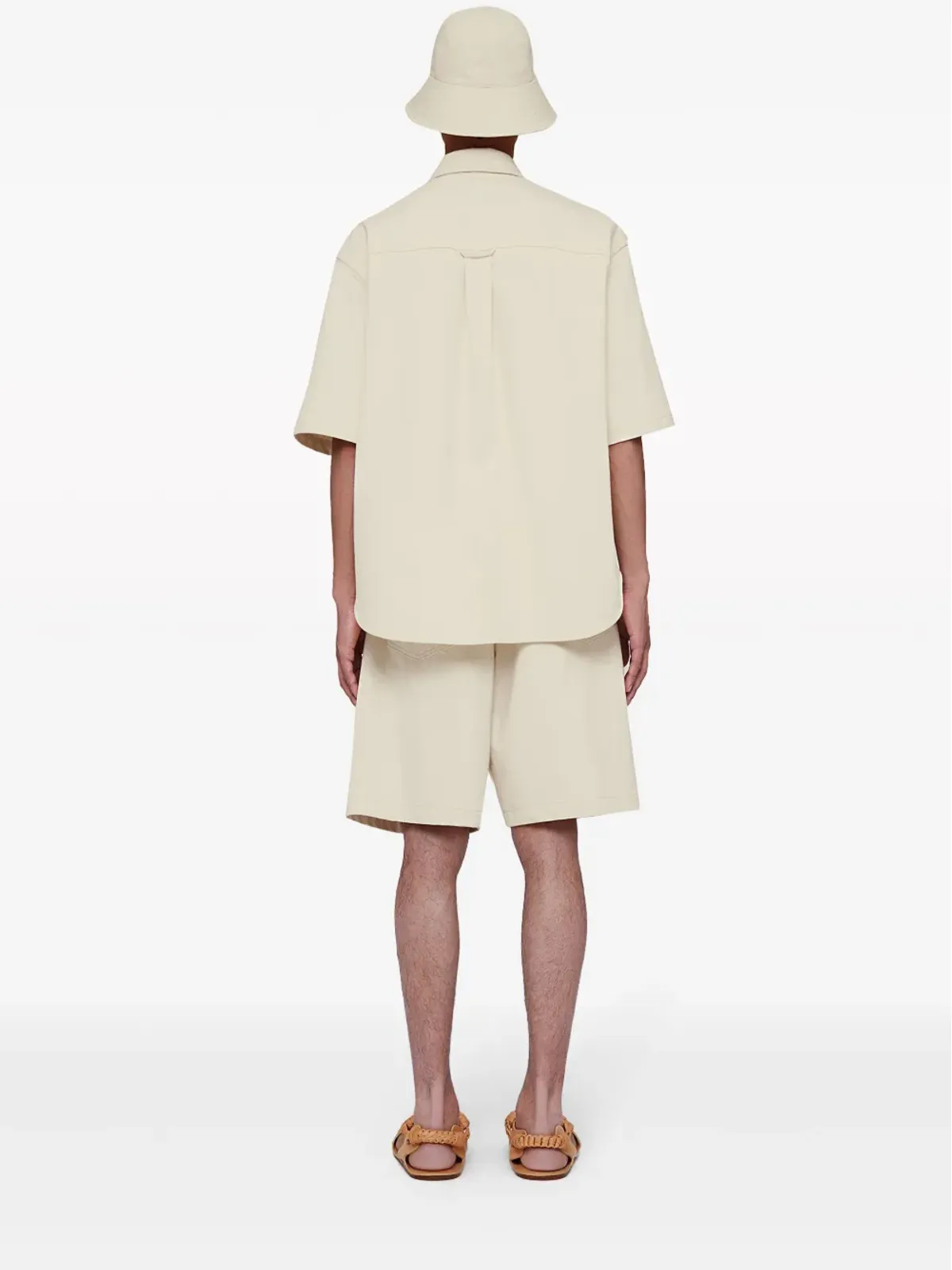 Jil Sander ベルト付きバミューダショーツ - 画像4