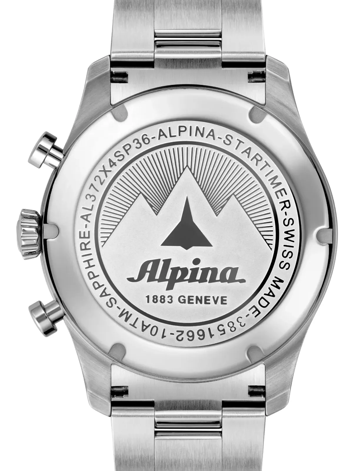 Alpina Startimer Pilot Quartz Chronograph Big Date - Black - 画像3