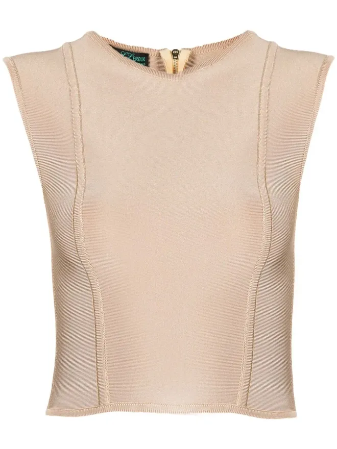 Herve L. Leroux Herve L. Leroux バンデージ風クロップトップの商品画像