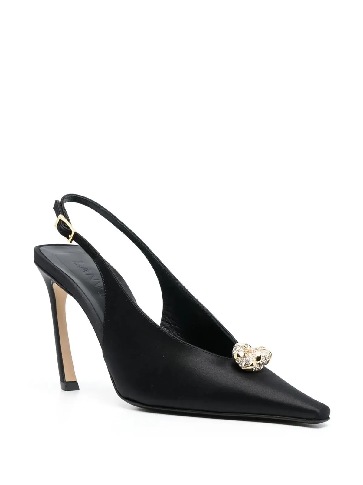 Lanvin ポインテッドトゥ・スリングバックパンプス - 画像2