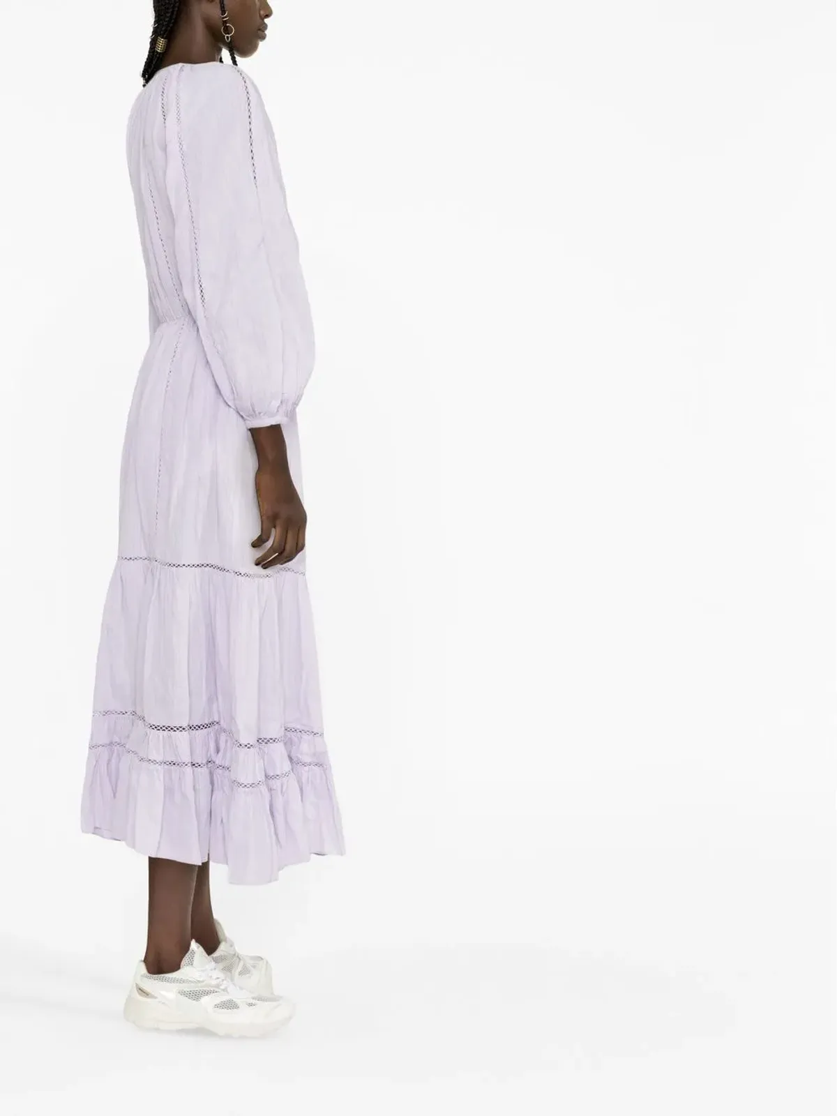 MARANT ÉTOILE Latifa フレアミディドレス - 画像3