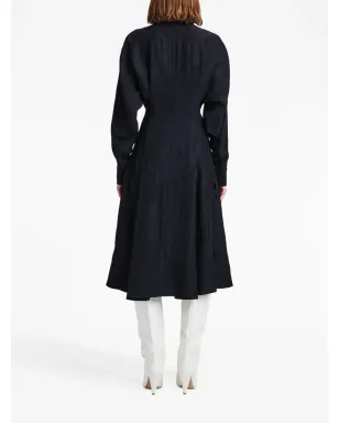 Proenza Schouler フルー・クリンクルド・シャツドレス - サムネイル4