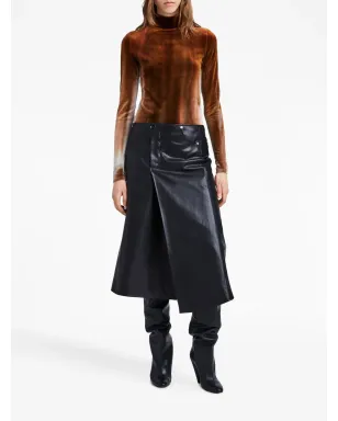 Proenza Schouler アイス染めベルベットトップ - ブラウン - サムネイル2