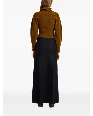 Proenza Schouler アシンメトリックネック ブークレ ジャンパー - サムネイル4
