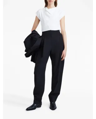 Proenza Schouler ホワイトのマットビスコース・クレープ シェルトップ - サムネイル2