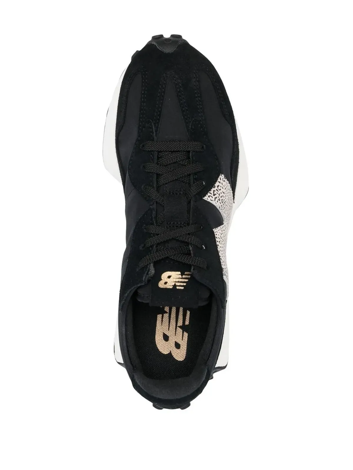 New Balance 327 Moombean Leopard スニーカー - 画像4