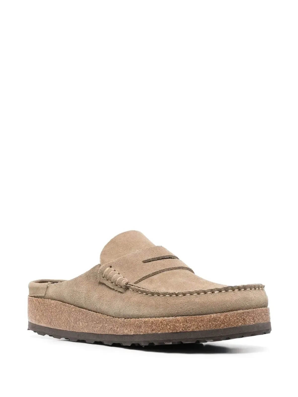 Birkenstock スウェード スリップオン ローファー - 画像2