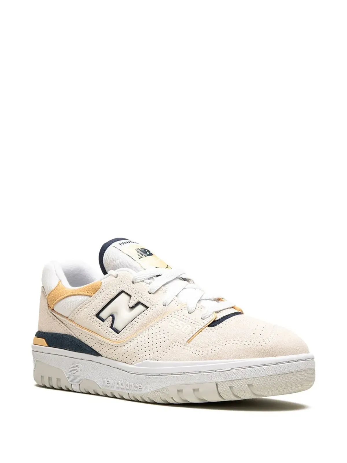 New Balance 550 クリームイエロー ローカットスニーカー - 画像2