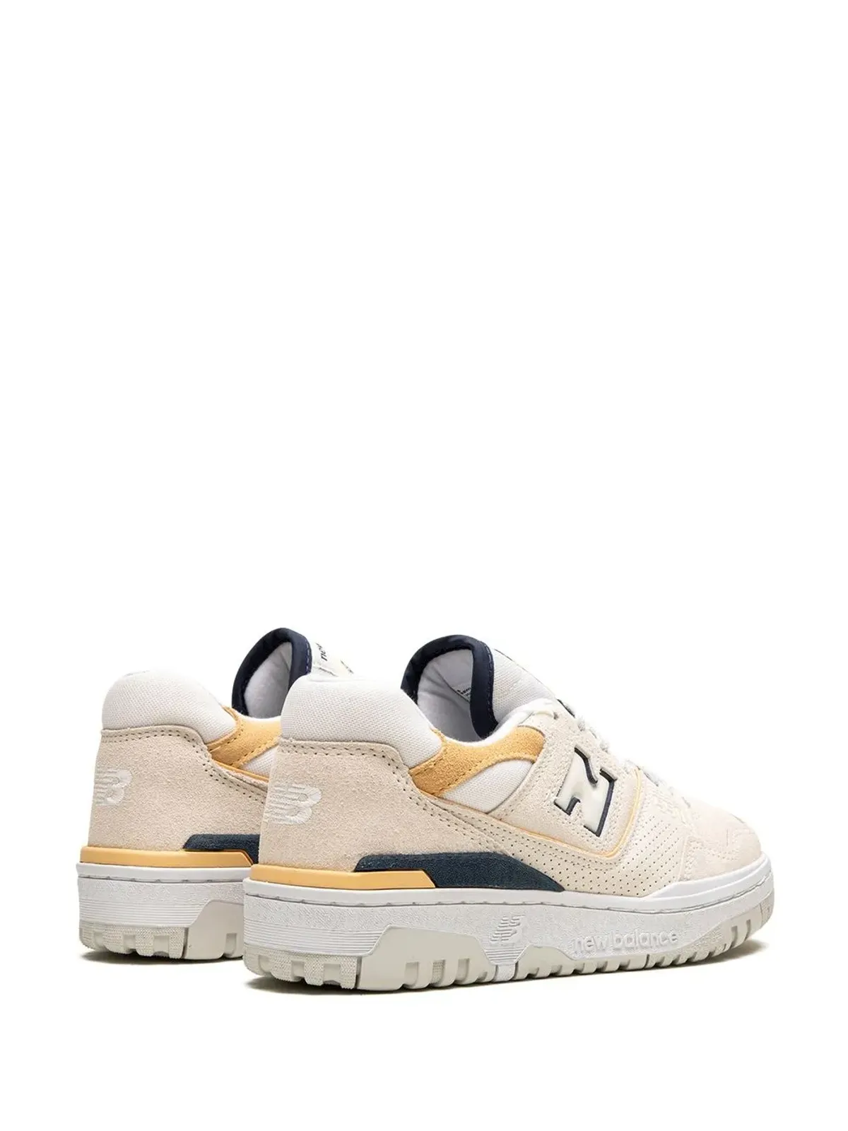 New Balance 550 クリームイエロー ローカットスニーカー - 画像3