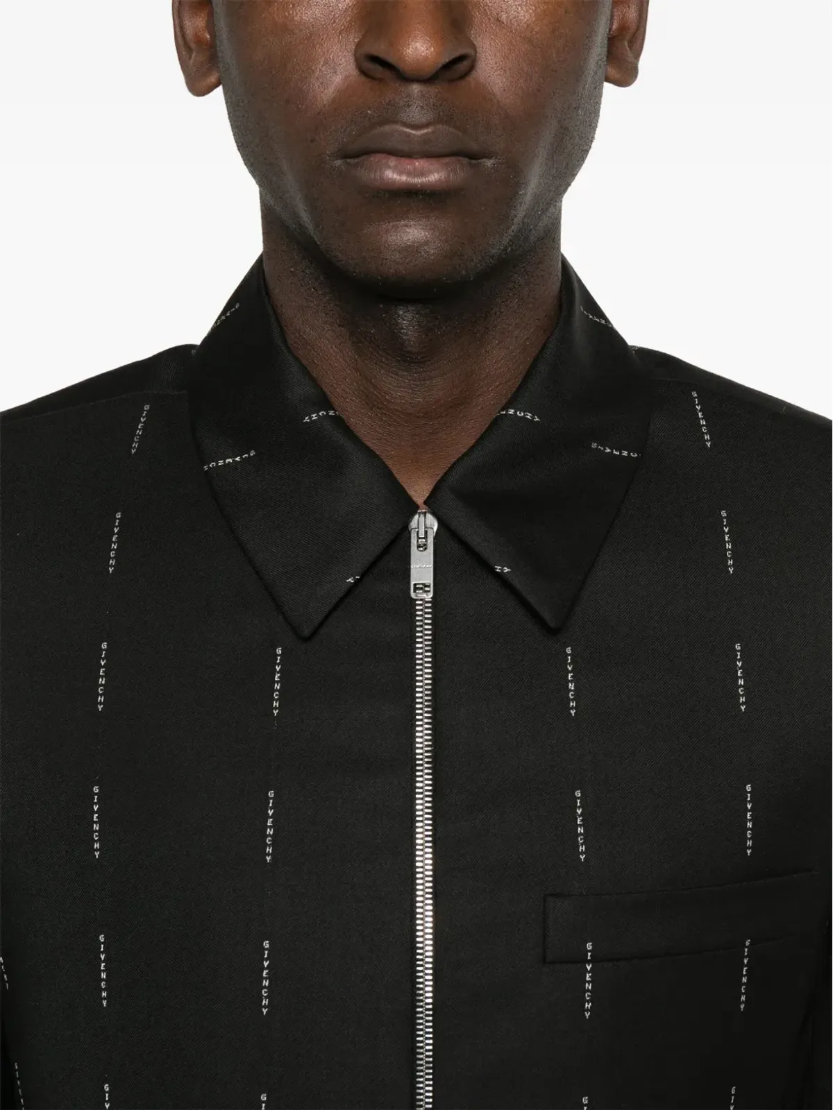 Givenchy ロゴジャカード ジャケット - 画像5