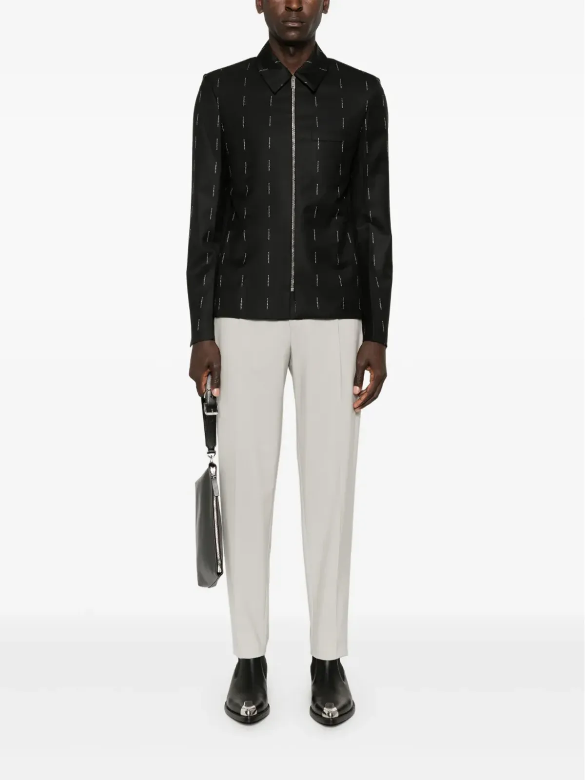 Givenchy ロゴジャカード ジャケット - 画像2