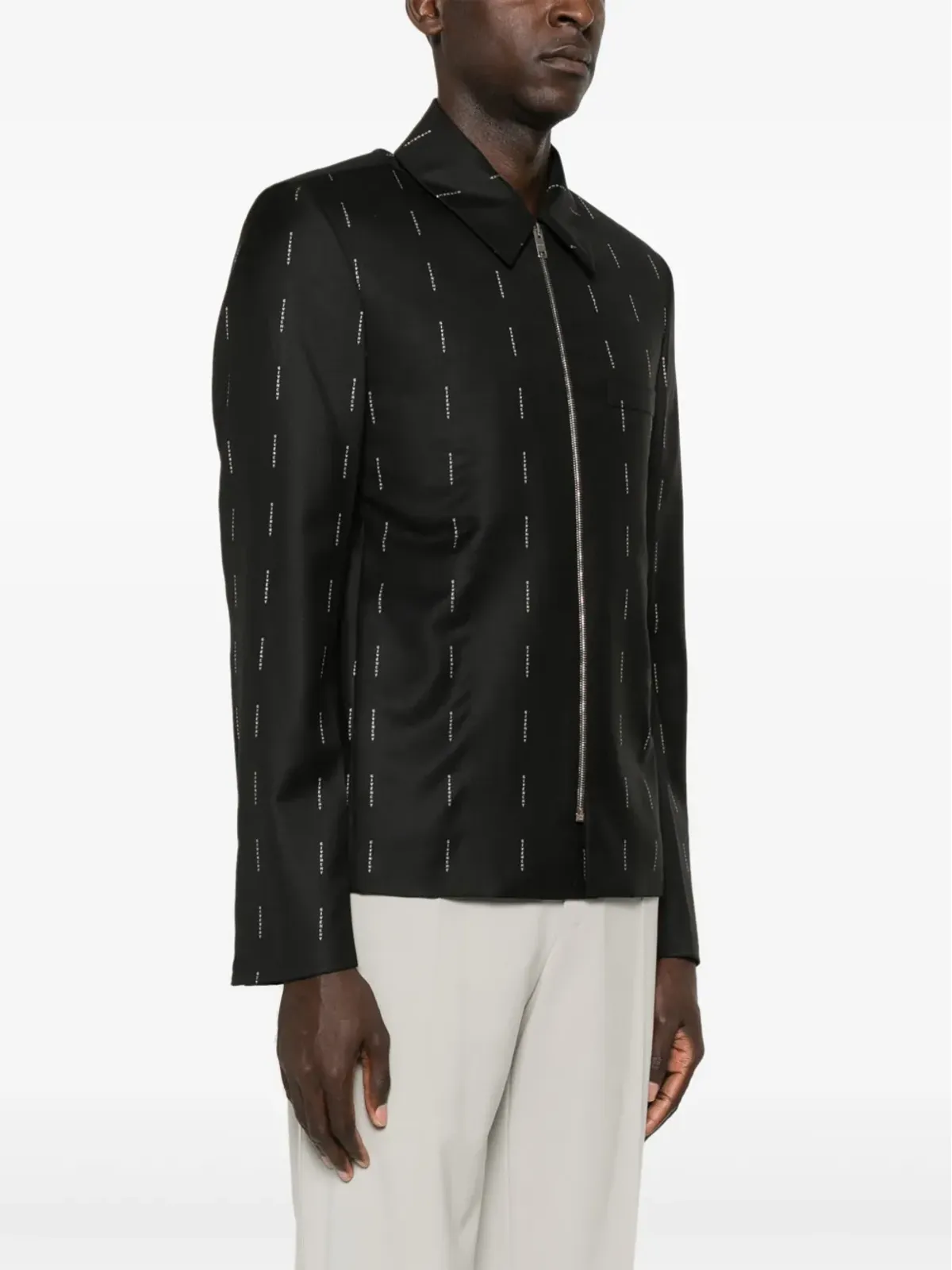 Givenchy ロゴジャカード ジャケット - 画像3