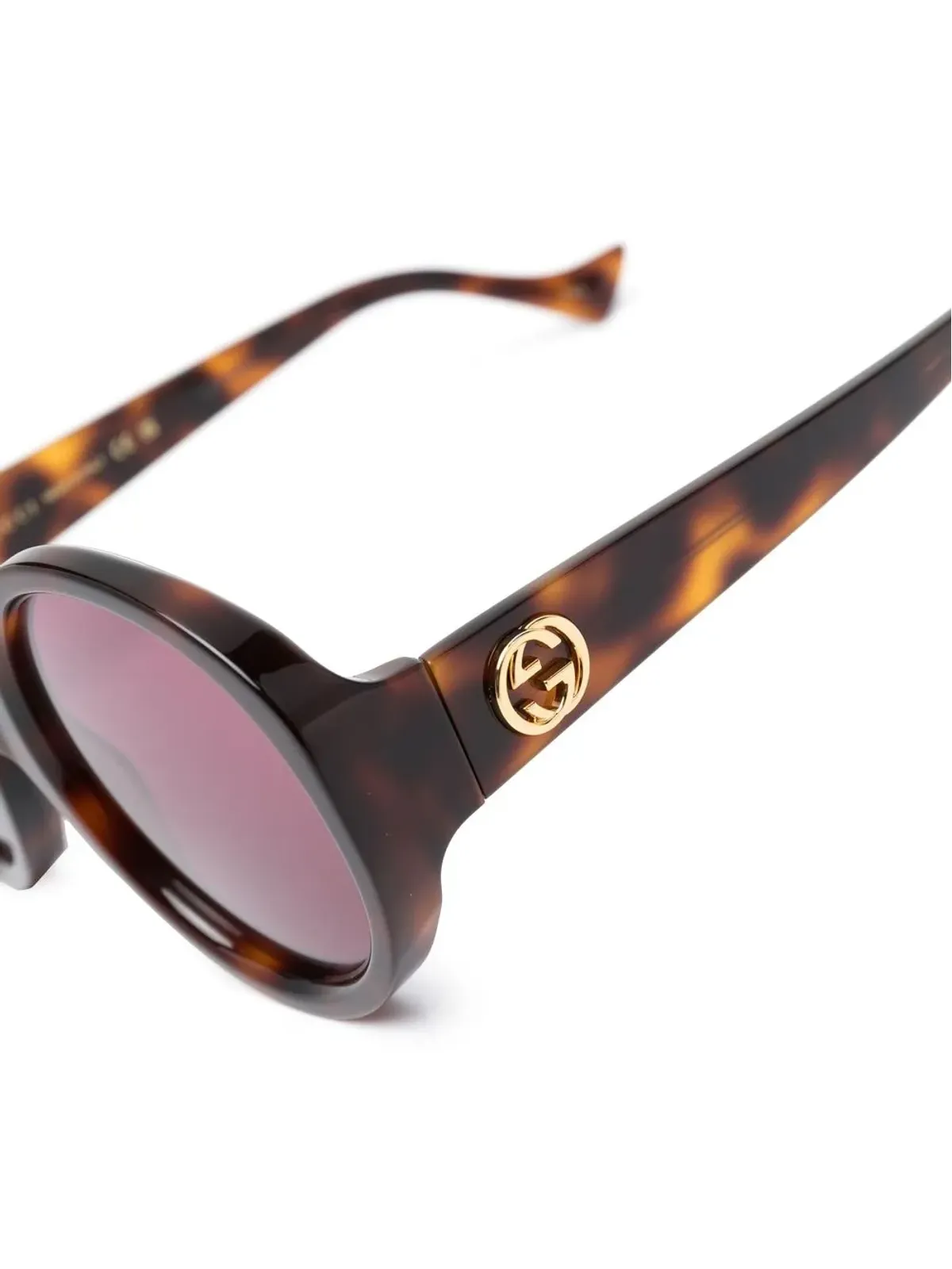 Gucci Eyewear サイドロゴプレートディテール サングラス - 画像3