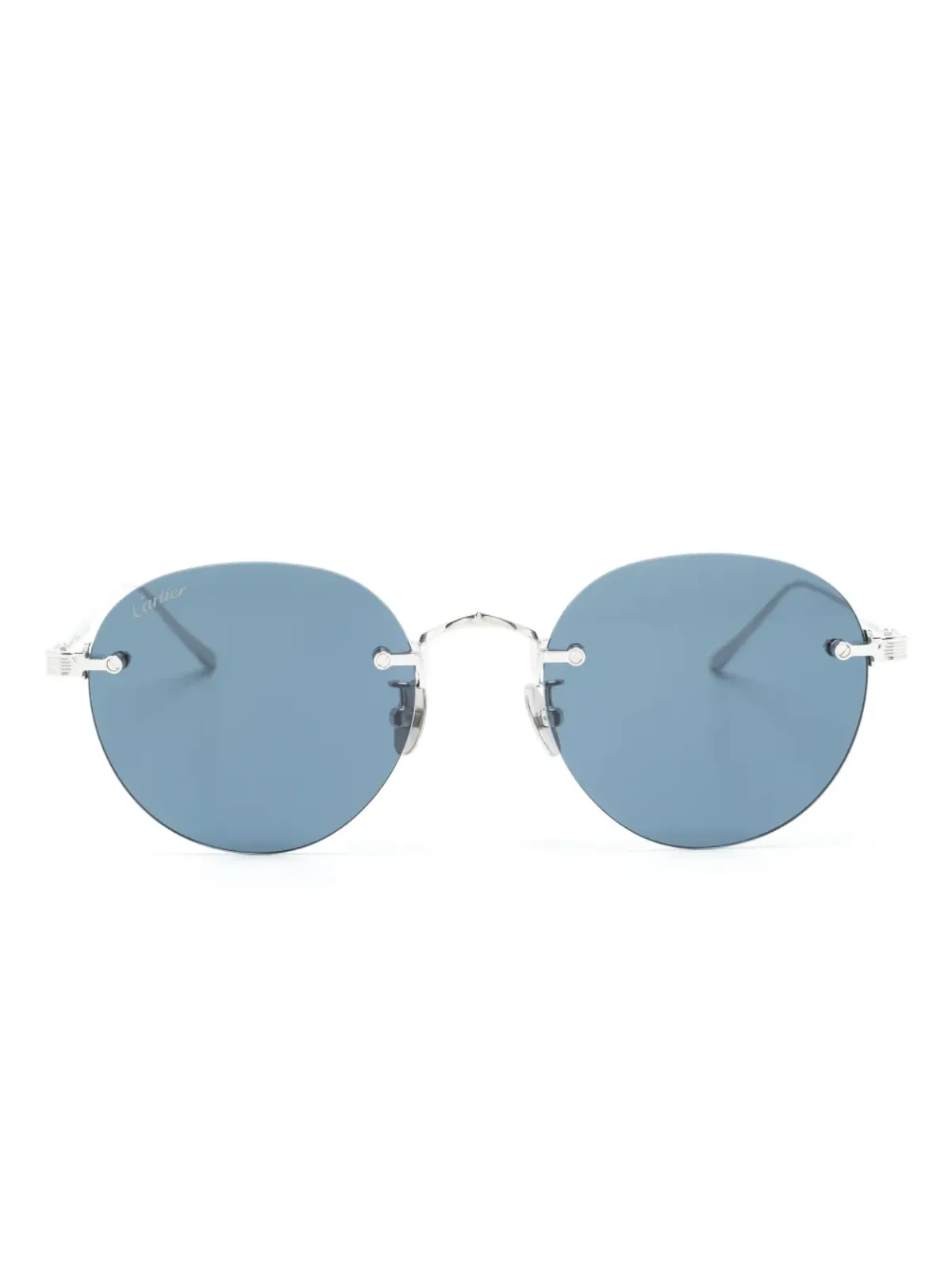 Cartier Eyewear ラウンドフレーム・ティントサングラス - 画像1