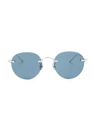 Cartier Eyewear ラウンドフレーム・ティントサングラス - サムネイル1