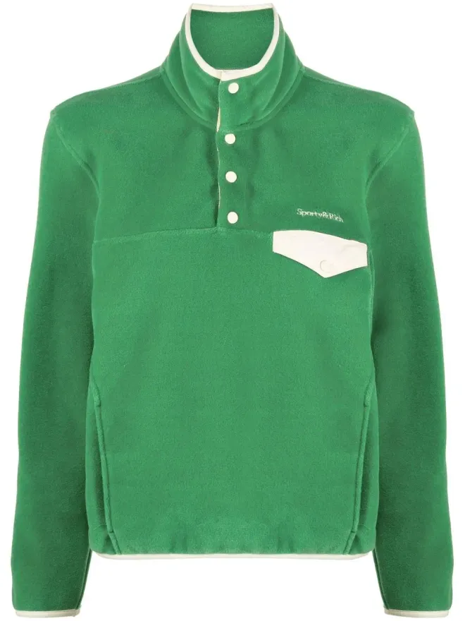Sporty & Rich Sporty & Rich ファネルネック長袖ジャンパーの商品画像