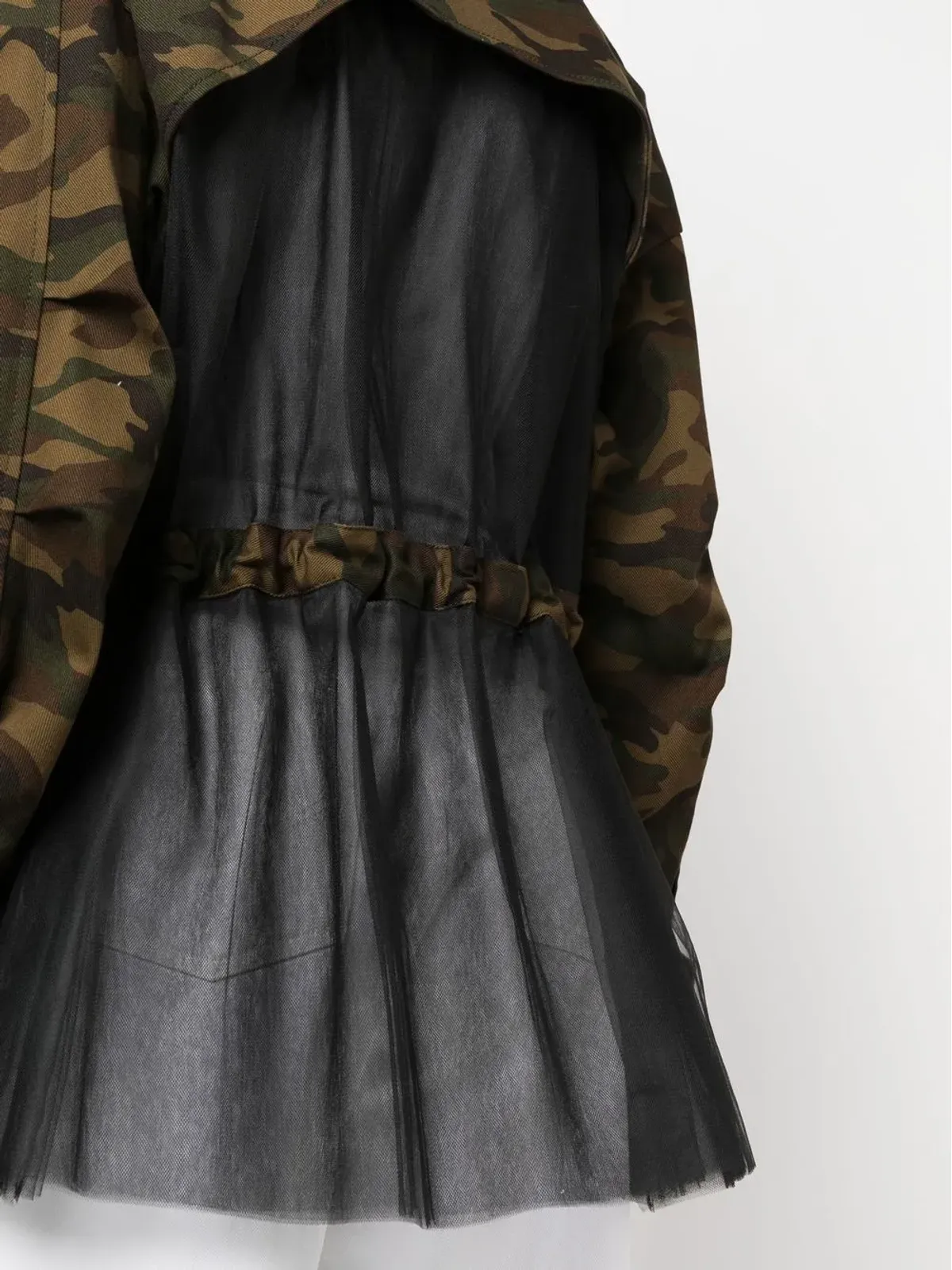 Monse deconstructed camouflage jacket - Black - 画像5