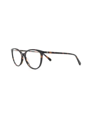 Gucci Eyewear べっ甲調丸型フレーム眼鏡 - サムネイル2