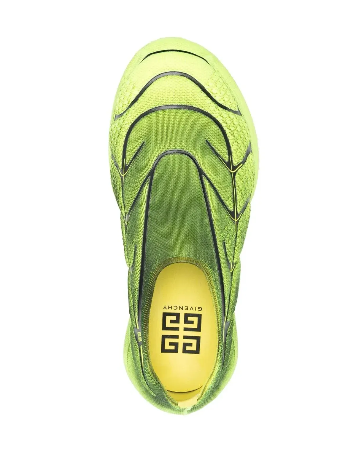Givenchy グラデーションエフェクト スリップオン スニーカー - Green - 画像4
