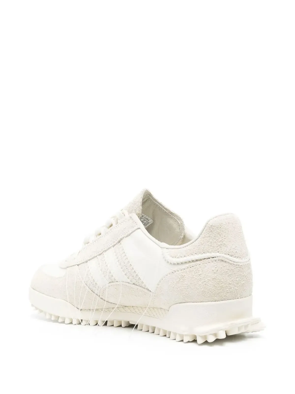 Y-3 スエード ロー・トップ スニーカー - 画像3