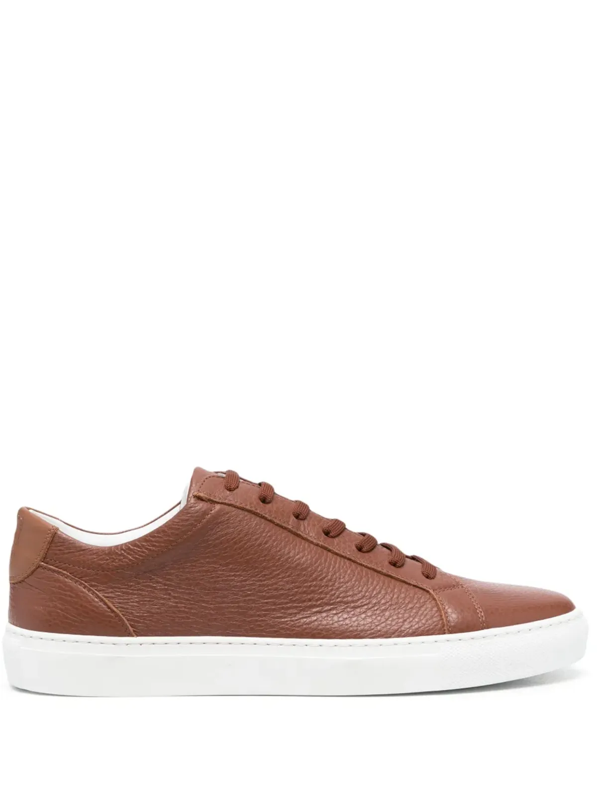 Corneliani ボストン ロー・トップ スニーカー ブラウン - 画像1