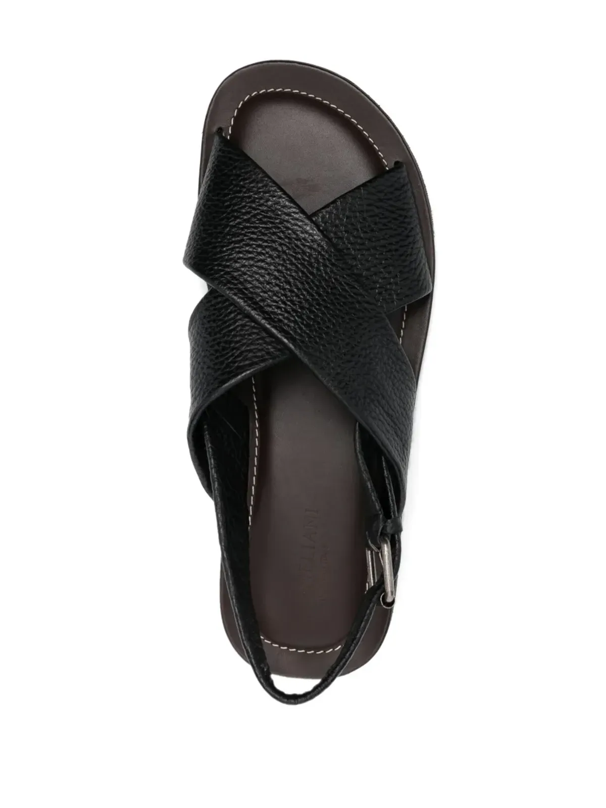 Corneliani Waikiki Beach レザーサンダル - 画像4