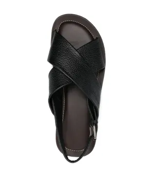 Corneliani Waikiki Beach レザーサンダル - サムネイル4