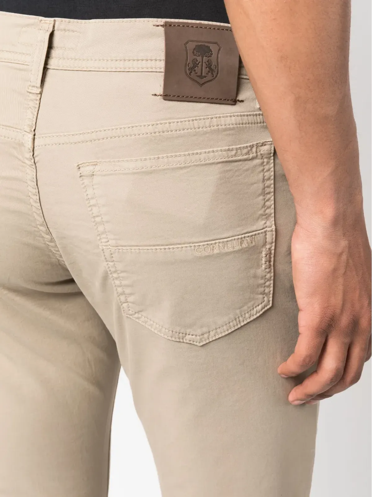 Corneliani ローライズスキニーパンツ - 画像5