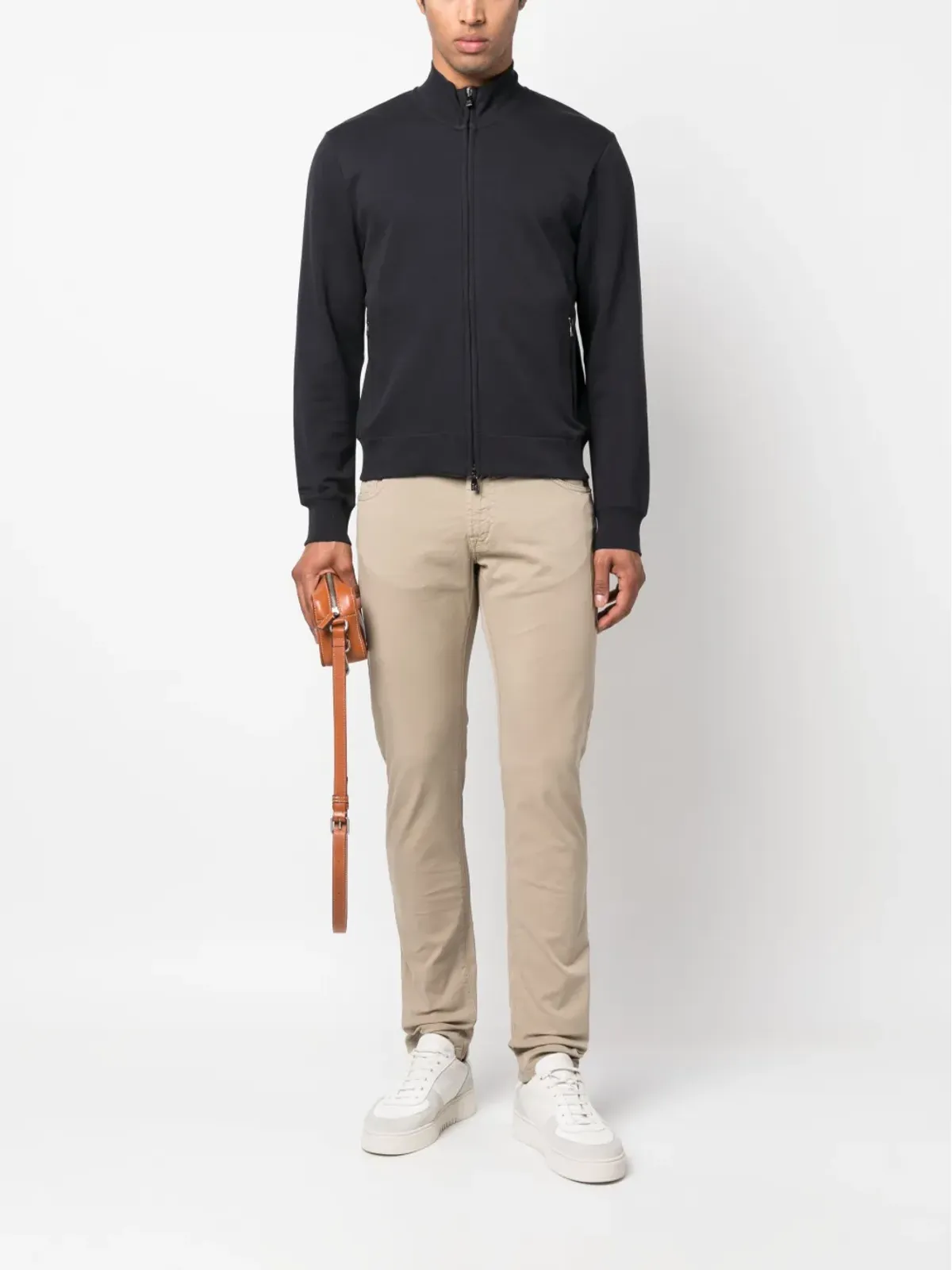 Corneliani ローライズスキニーパンツ - 画像2