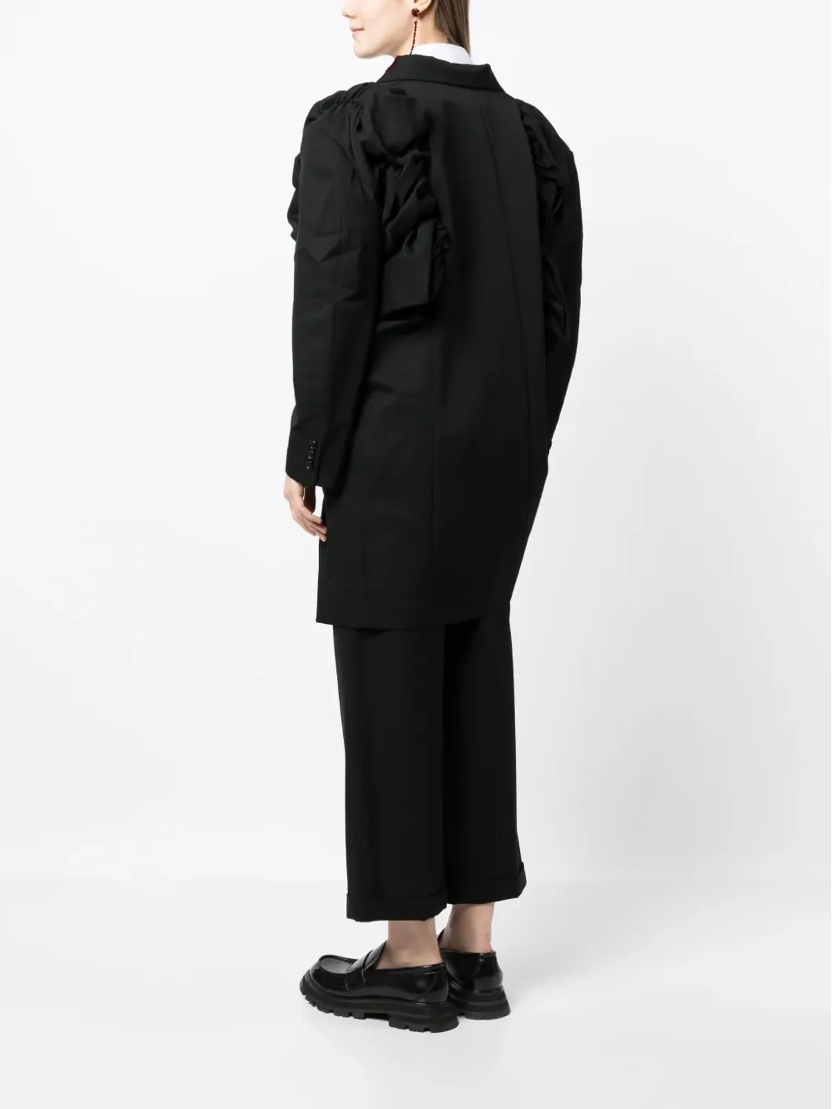 Comme Des Garçons アシンメトリック オーバーサイズ ブレザー - 画像4