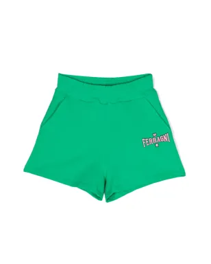 Chiara Ferragni Kids ロゴ刺繍トラックショーツ - サムネイル1