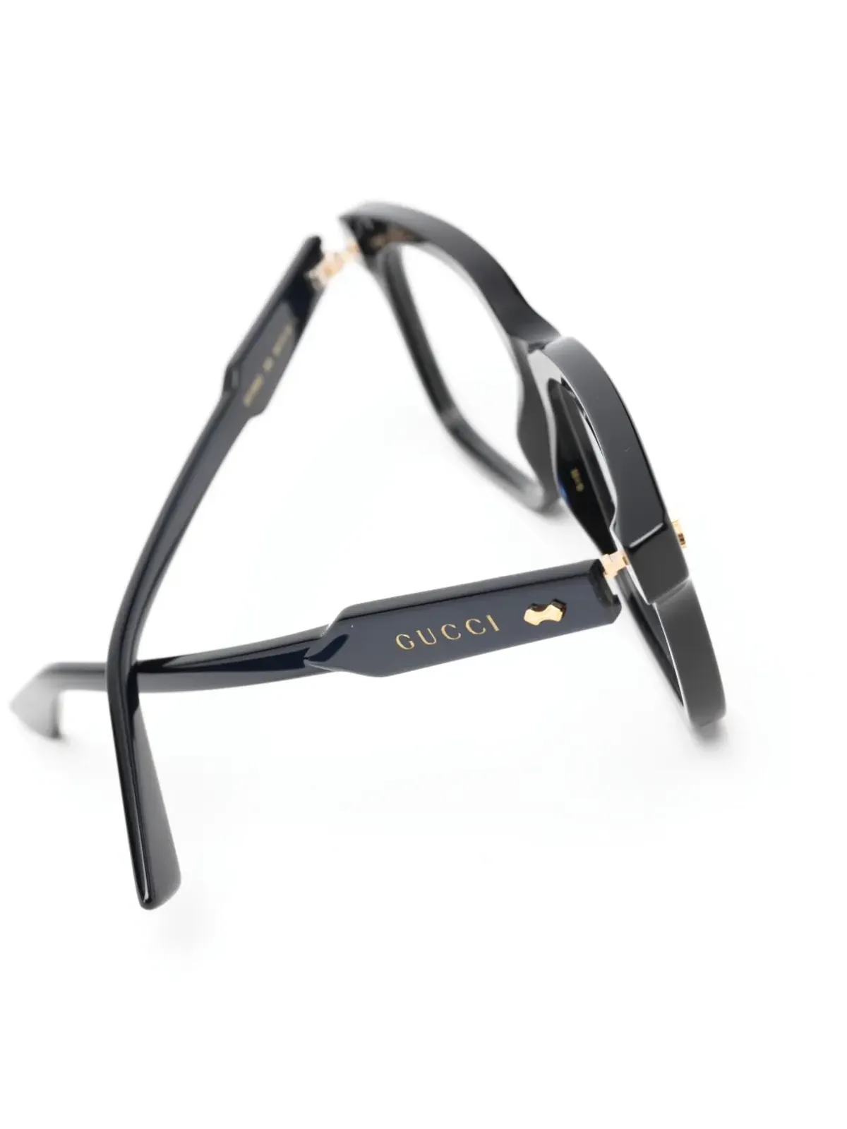 Gucci Eyewear ロゴディテール メガネ - 画像3