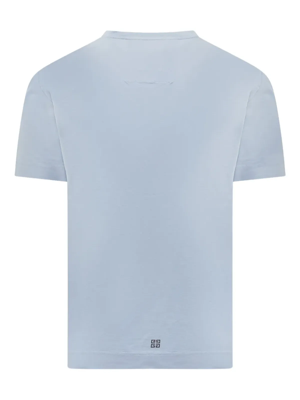 Givenchy イーグルロゴプリント コットン Tシャツ ブルー - 画像2