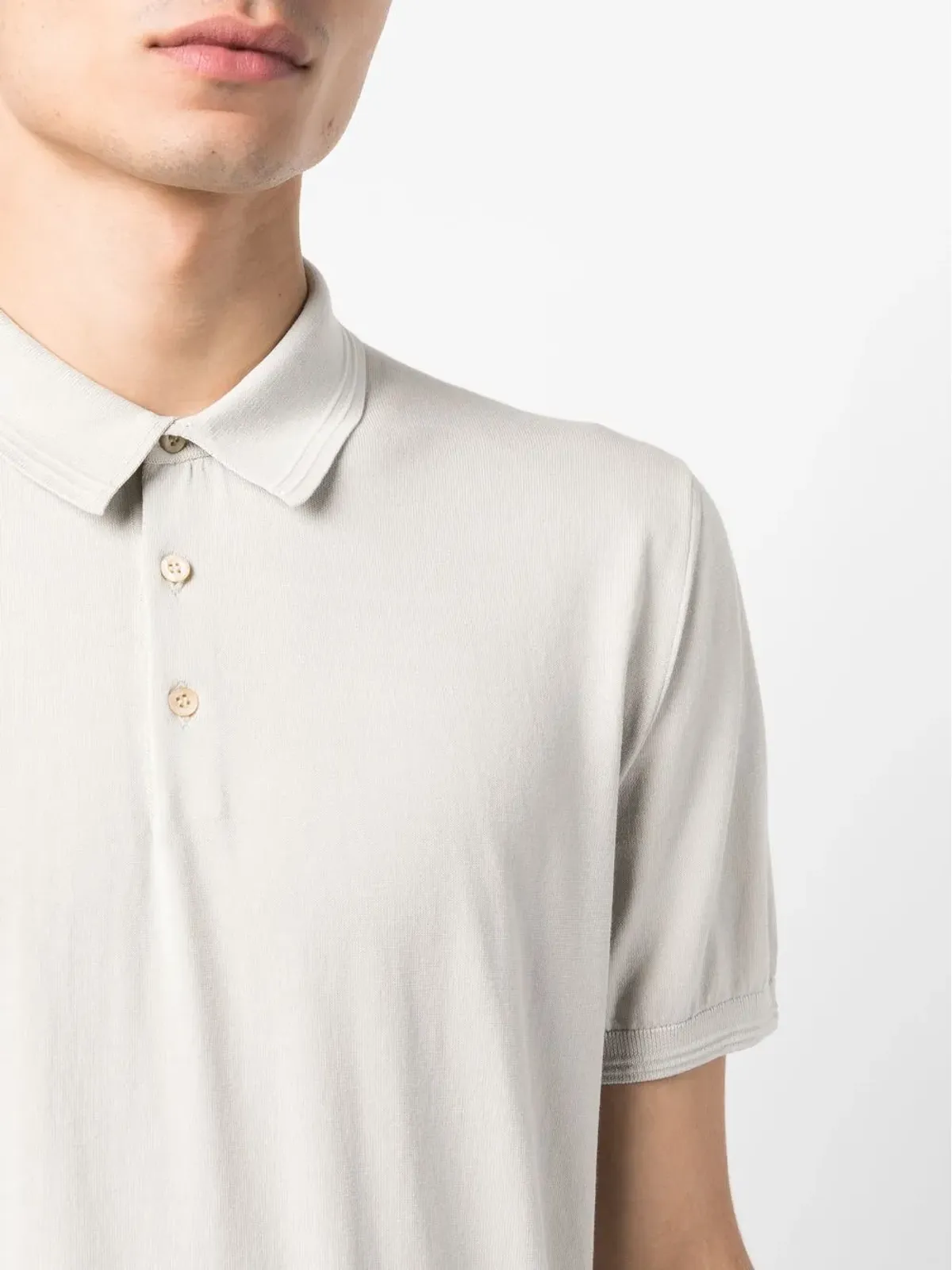 Corneliani コットン ポロシャツ - 画像5