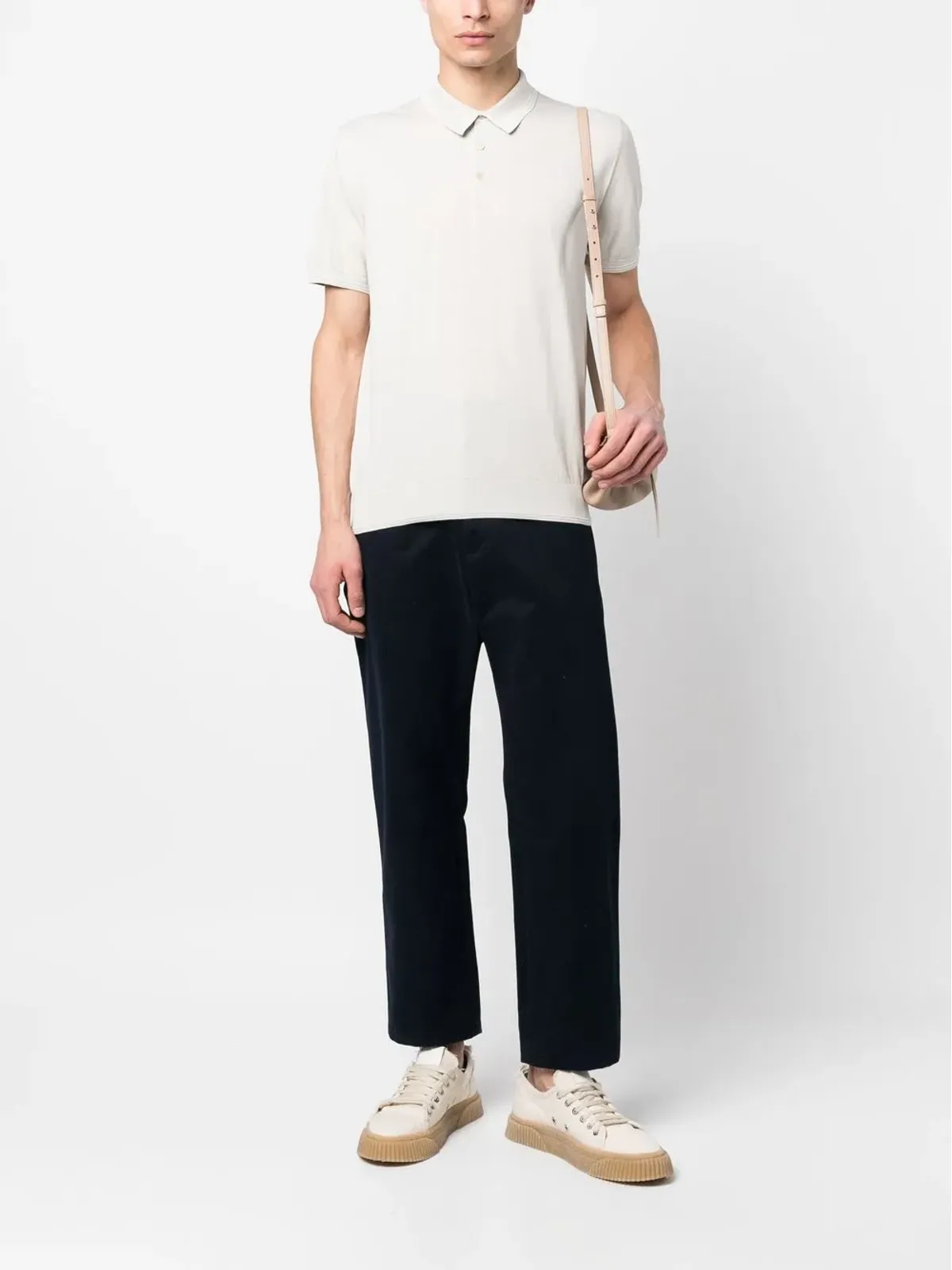 Corneliani コットン ポロシャツ - 画像2