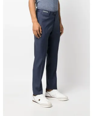 Corneliani スリムカット テーラードパンツ（ブルー） - サムネイル3