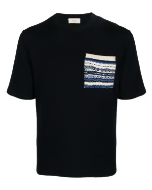 Altea ニットポケット付きショートスリーブTシャツ - サムネイル1